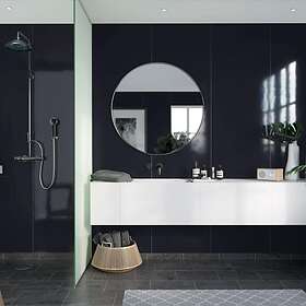 Fibo Våtrumsskiva New York Black 2124-M10 HG 62x240cm