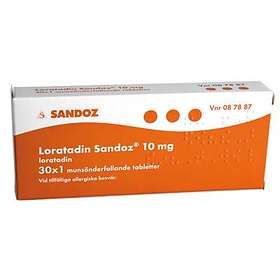 Sandoz Loratadin Hexal 10mg 20 Tabletter