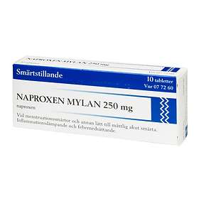 Mylan Naproxen Mylan 250mg 10 Tabletter
