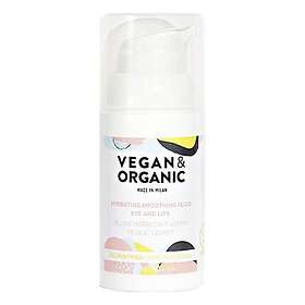 Vegan & Organic Hydrating Smoothing Fluid Eyes And Lips 30ml