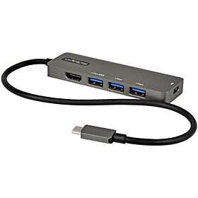 Thunderbolt 3 Kompatibel 0,15 m JASDOIT USB-C Stecker zu 4K HDMI Weiblich Converter FYELC USB C zu HDMI Adapter