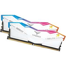 Team Group T-Force Delta RGB White DDR5 6400MHz 2x16Go (FF4D532G6400HC40BDC01)