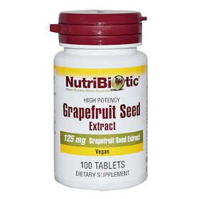 NutriBiotic Grapefruit Seed Extract 125mg 100 Tabletter