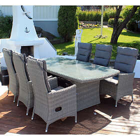 Sparmax Grupp Holiday 200x100cm (incl. 6 Armchairs)