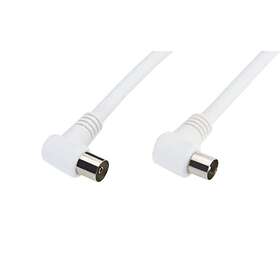 Valueline Coaxial Antenna Cable 3 m White