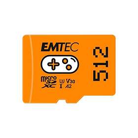 EMTEC Gaming microSDXC Class 10 UHS-I U3 V30 A2 512GB