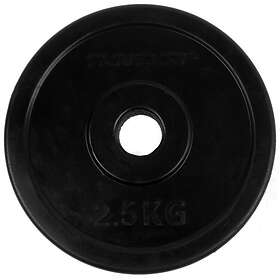 Tunturi Fitness Rubber Weight Plate 30mm 2x2,5kg