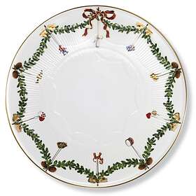 Royal Copenhagen Star Fluted Christmas Kakefat Ø32cm