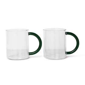 Ferm Living Still Glass Mugg 34cl 2-pack