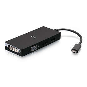 C2G USB-C 4-in-1 Multiport Adapter