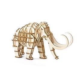 Kikkerland Mammoth 3D Wooden Puzzle