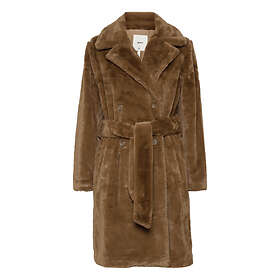Object Objtilly Long Faux Fur Teddy Coat (Naisten)