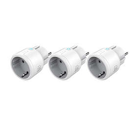 Deltaco Smart Plug Mini WIFI SH-P01M 3-pack