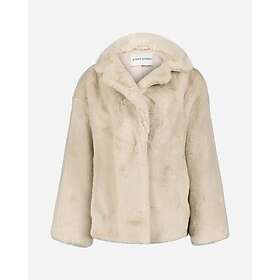 Stand Studio Savannah Faux Fur Teddy Jacket (Dame)