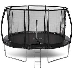 Pinepeak Trampoline Oval with Safety Net 396x274cm