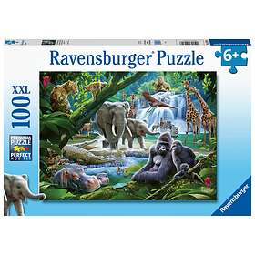 Ravensburger Jungelfamilier 100 Brikker
