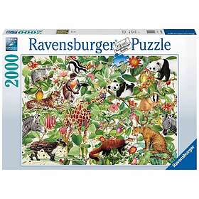 Ravensburger Palapelit Djungel 2000 Palaa