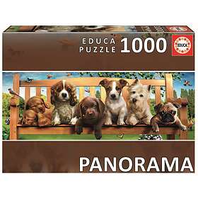 Educa Hunder i Quay Panorama 1000 Brikker