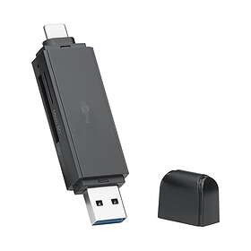 Goobay USB 3.0/USB-C 2in1 Card Reader for SD/microSD (58261)
