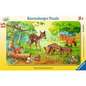 Ravensburger Ramdjurspussel 15 Bitar