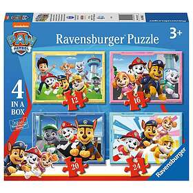 Ravensburger 4-i-1 Paw Patrol 12+16+20+24 Bitar