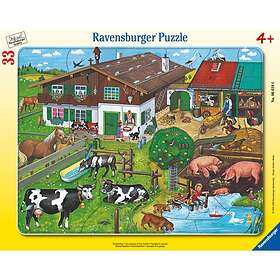 Ravensburger Djur och deras familjer 33 Bitar
