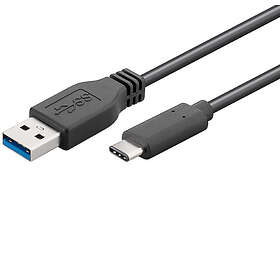 MicroConnect 3A USB A - USB C 3.1 0.5m