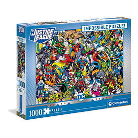 Clementoni Pussel Impossible Puzzle Justice League DC Comics 1000 Bitar