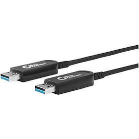 MicroConnect Premium Optic Fiber USB A - USB A 3.0 20m