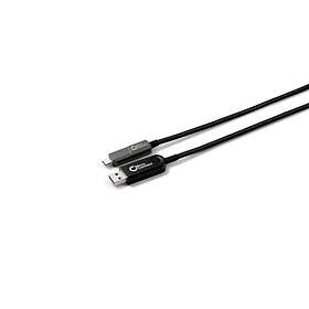 MicroConnect Premium Optic Fiber USB A - USB C 3.1 20m