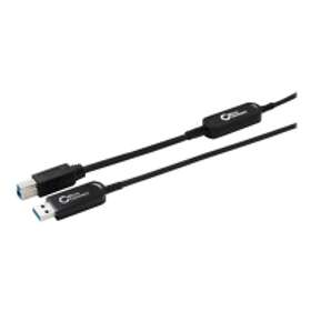 MicroConnect Premium Optic Fiber USB A - USB B 3.0 10m