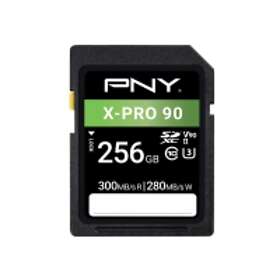 PNY X-Pro 90 SDXC Class 10 UHS-II U3 V90 300/280MB/s 256GB