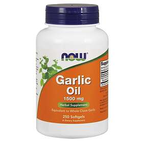 Now Foods Garlic Oil 1500mg 250 Capsules
