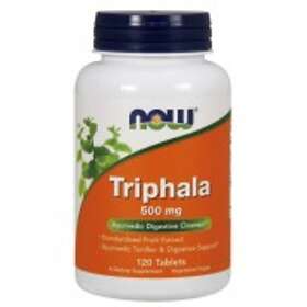 Nowali Now Foods Triphala 500mg 120 Tabletter