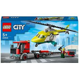 LEGO City 60343 Trailer med redningshelikopter