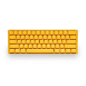 Ducky DKON2161ST One 3 Mini Yellow RGB Cherry MX Clear (Pohjoismainen)