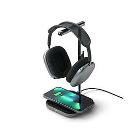 Satechi 2-in-1 Headphone Stand With Wireless Charger