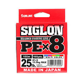 Sunline Siglon PE X8 Braid 0.20mm 150m