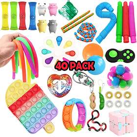 Pop It Fidget Toys Set 40 Pack