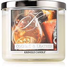 Kringle Candle Cognac & Leather Medium Scented Candle