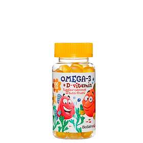 Biosalma Omega-3 + D-Vitamin 100 Tabletter