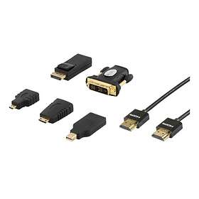 Deltaco HDMI/DisplayPort/DVI Adapter Kit