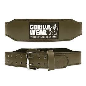 Gorilla Wear Gear 4 Inch Padded Leather Belt
