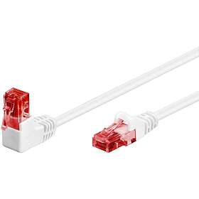 Goobay U/UTP Cat6 RJ45 - RJ45 (angled) 0.25m