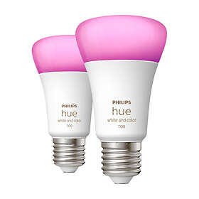 Philips Hue White And Color LED E27 A60 2000K-6500K +16 million colors 1100lm 9W