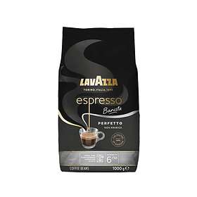 LAVAZZA - Café Espresso Barista Perfetto - Café Grain Lavazza - Intensité  6-2 Paquets de 1 kg & L'Espresso Italiano, Café en Grains, avec Notes