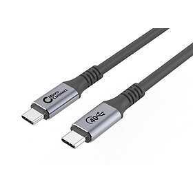 MicroConnect 40Gbps 5A USB C - USB C 4.0 1,2m