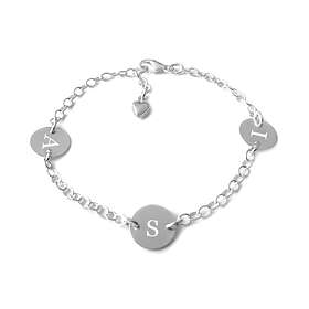 Silvermama 3 Coins 15-25cm 925 Silver Armband