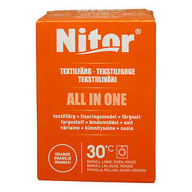 Nitor All In One Textilfärg Orange 230g