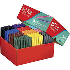 Berol Colour Broad Tip Tuschpennor 288-pack